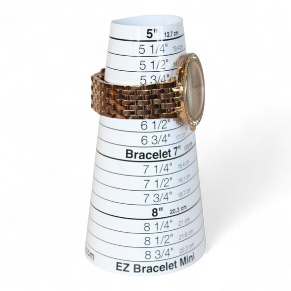 Michael Kors Darci Womens Rose Gold Tone Watch With Crystal Accents Stainless St - Picture 4 of 4